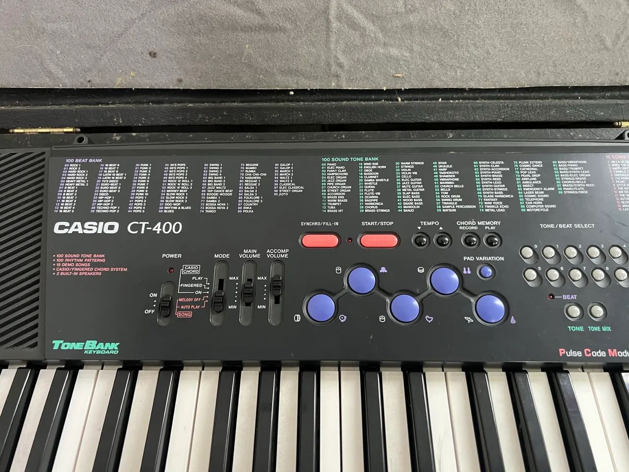 Teclado Musical Casio Tone CT400 - Foto 4