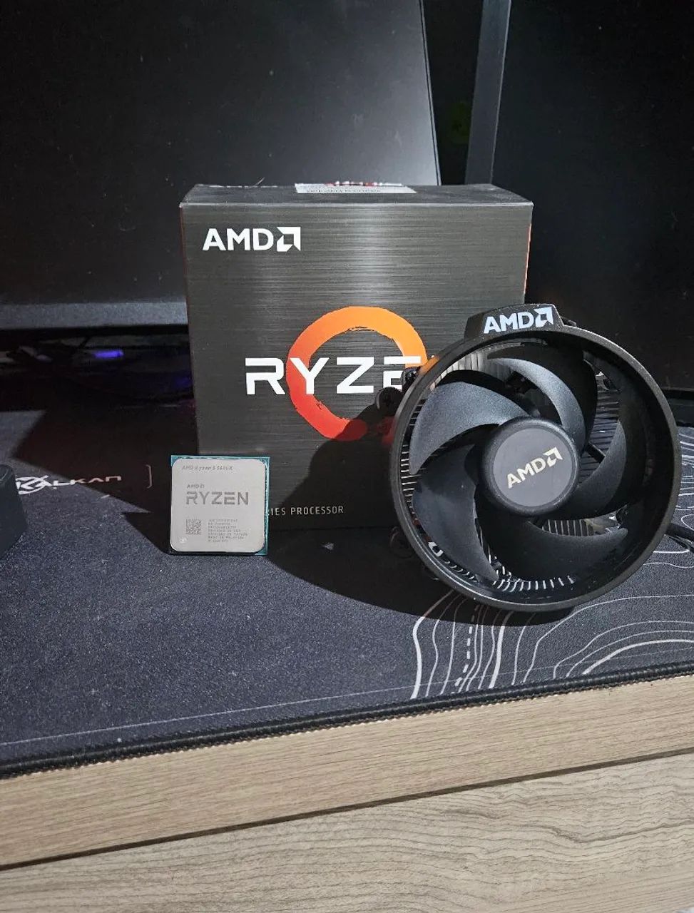 RYZEN 5 5600X + COOLER BOX ORIGINAL - Foto 2