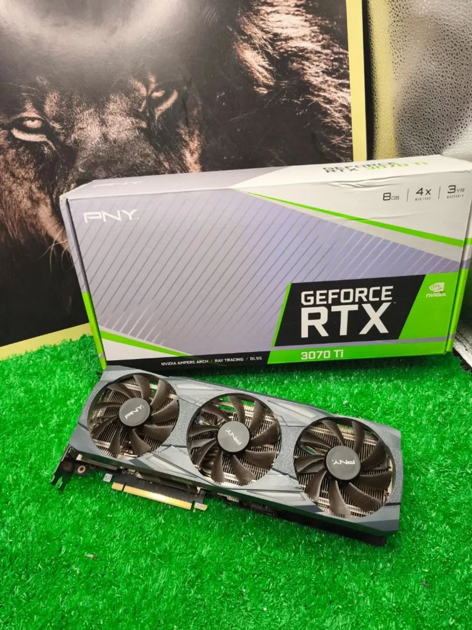 Rtx 3070 ti 8GB pny na caixa