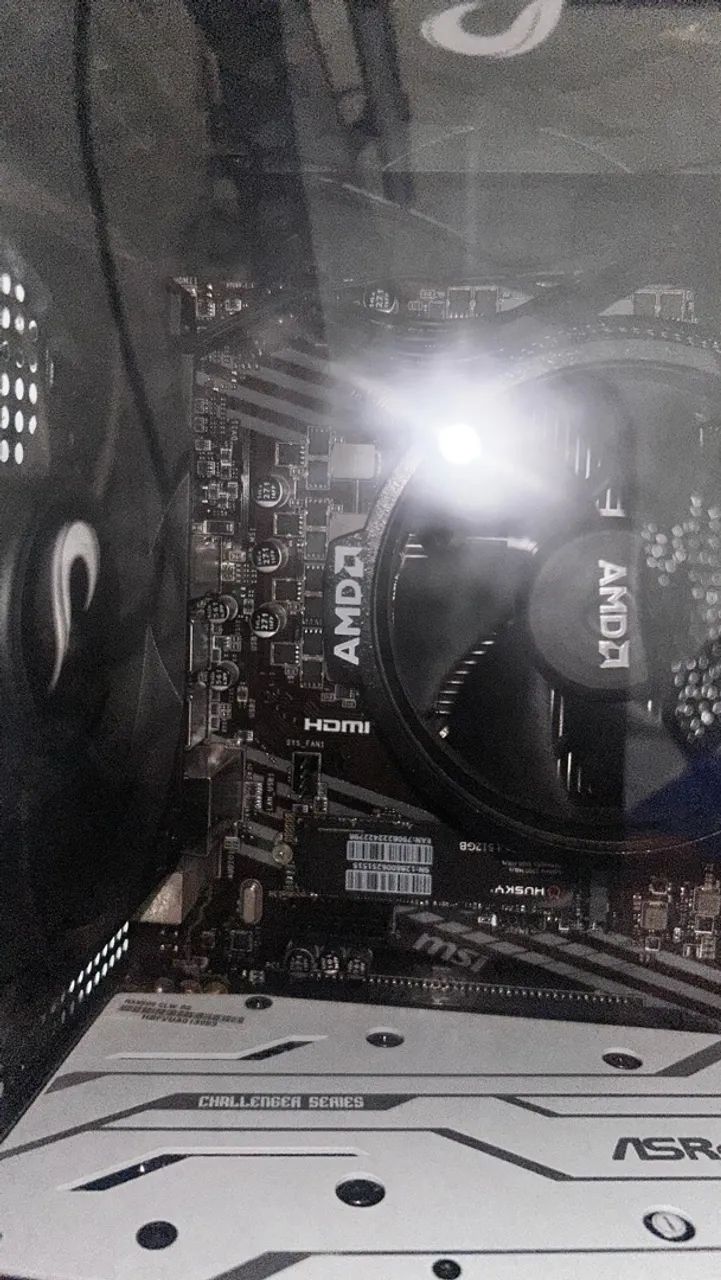 Placa de vídeo rx 6600 e processador rayzen 5 500 - Foto 5
