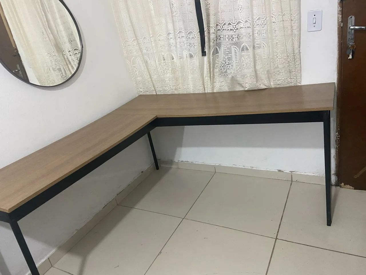 Mesa escritório de canto. - Foto 2