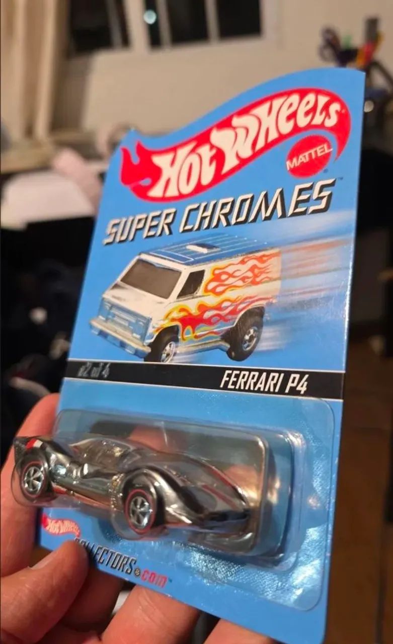 Hot Wheels 2003 RLC Super Chromes - Ferrari P4 - Hobbies e