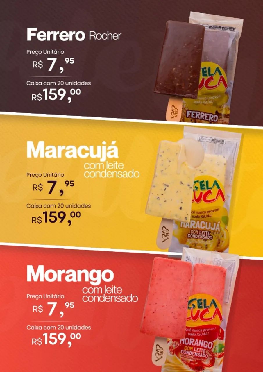 Paletas Gela Cuca