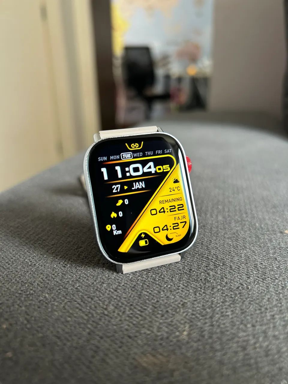 Smartwatch colmi c8 Max prata novo - Foto 3
