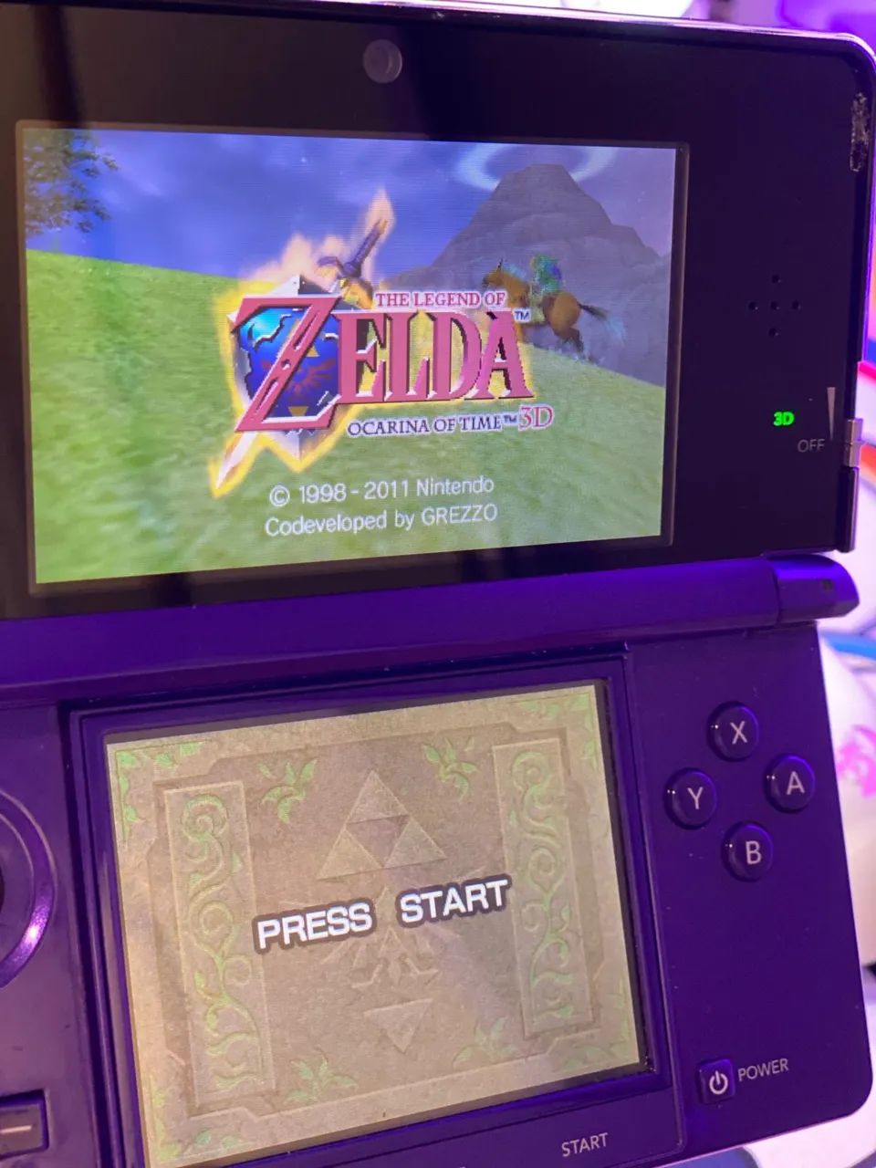 The Legend of Zelda: Ocarina of Time 3D - Nintendo 3DS - Original