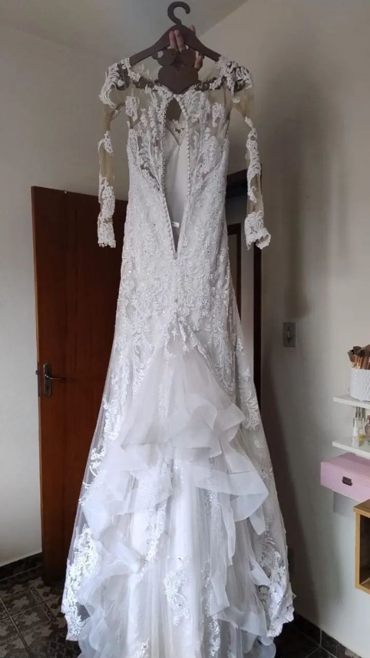 Vestido de noiva sereia - Foto 5
