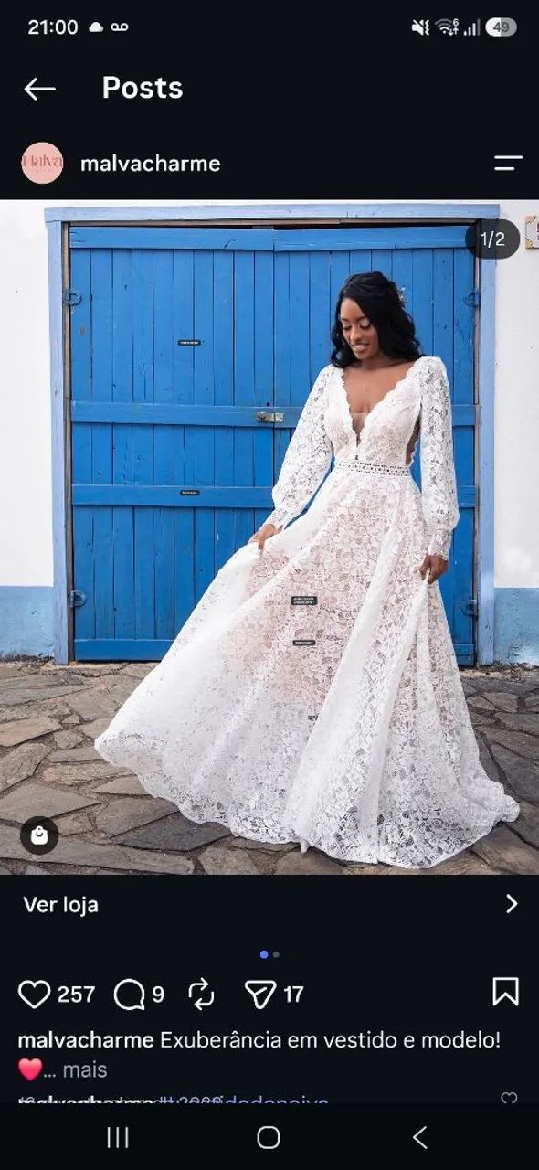 Vestido de noiva  - Foto 3