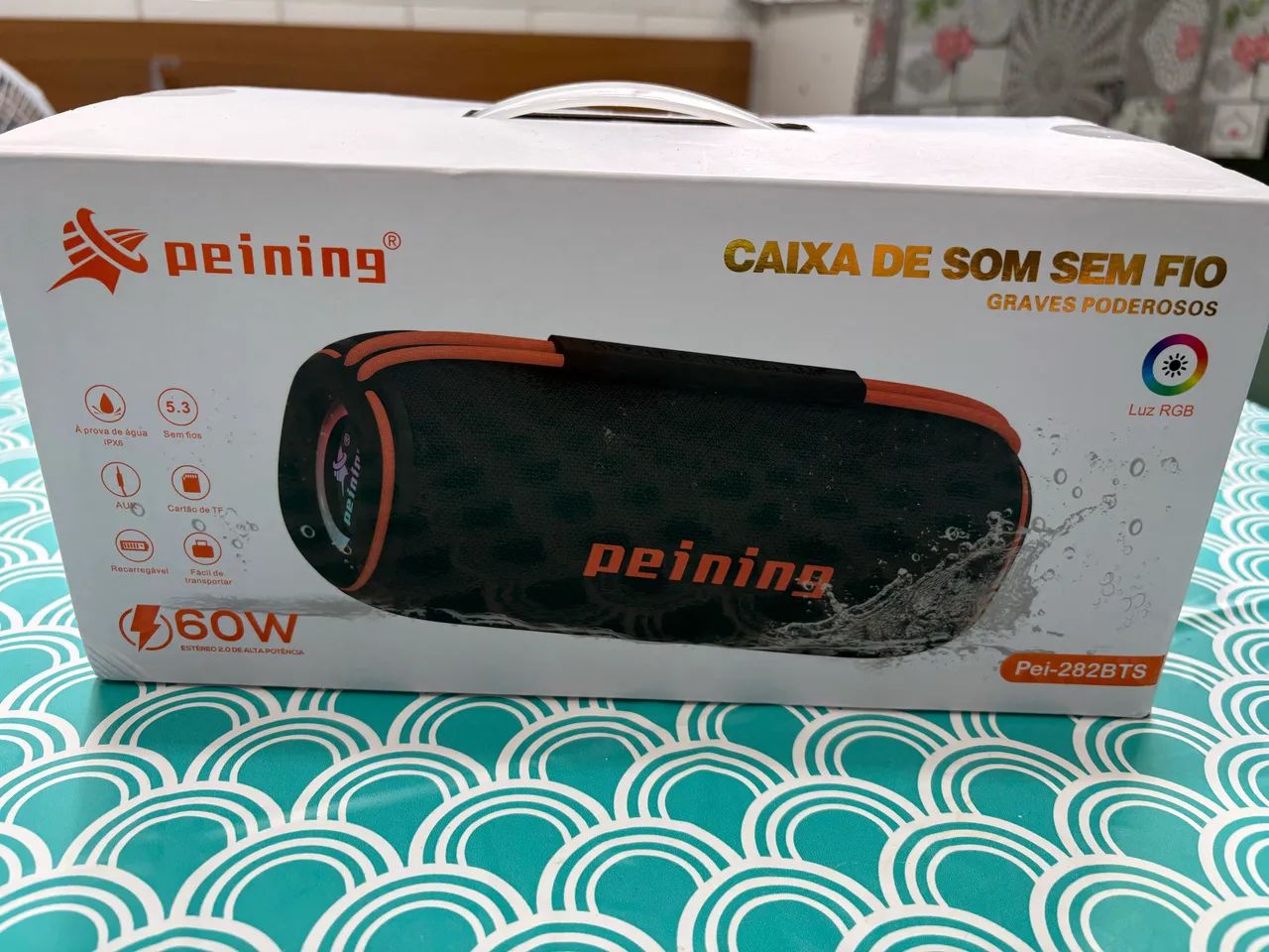 Caixa de som speaker bluetooth Peining Pei-282Bts - Foto 4