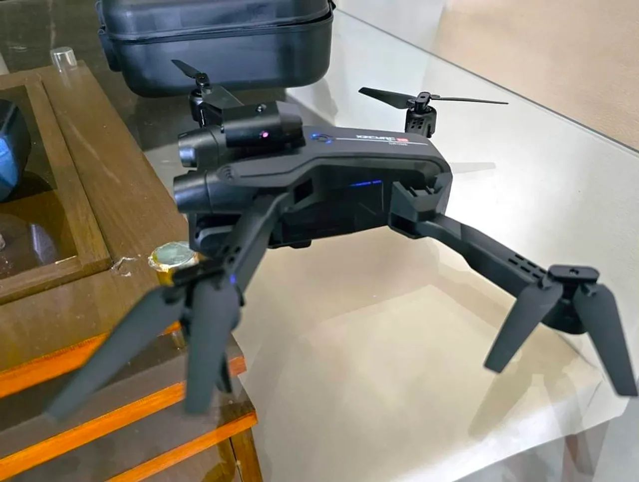 Drone Novo Com Câmeras 4k Em Tempo Real + Acessórios Completo - Foto 4