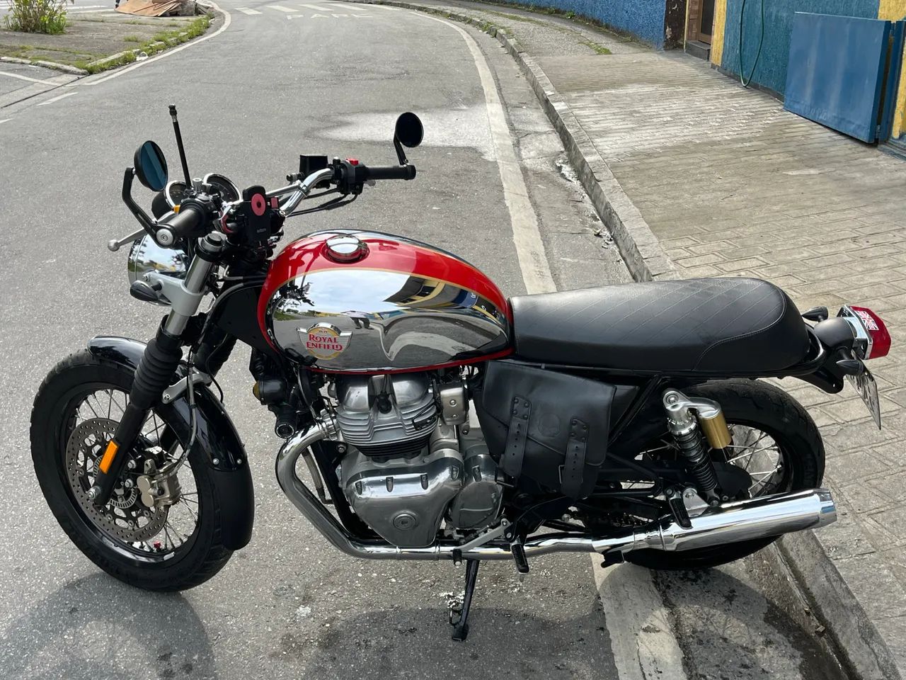 Royal enfield 650 interceptor cromada - Foto 4