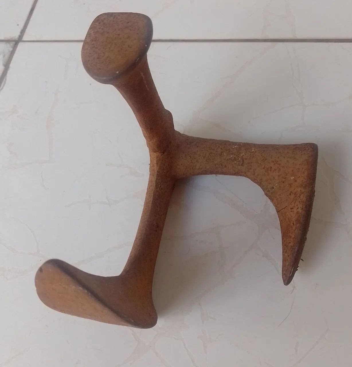 PÉ DE FERRO SAPATEIRO/ANTIGUIDADE /Relíquia  - Foto 4