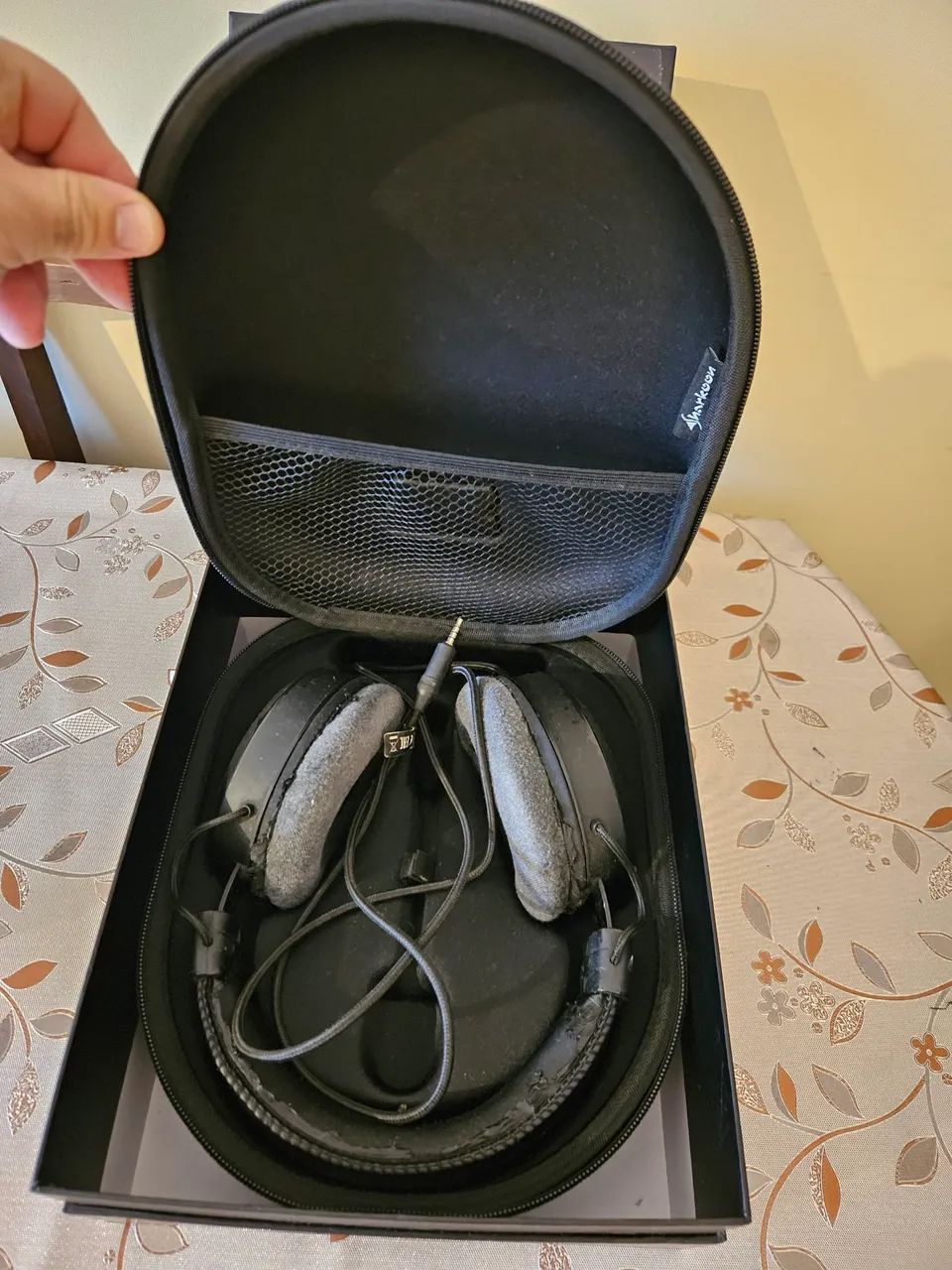 Headset Gamer Sharkoon B1 - Inclui case e caixa original - Foto 4
