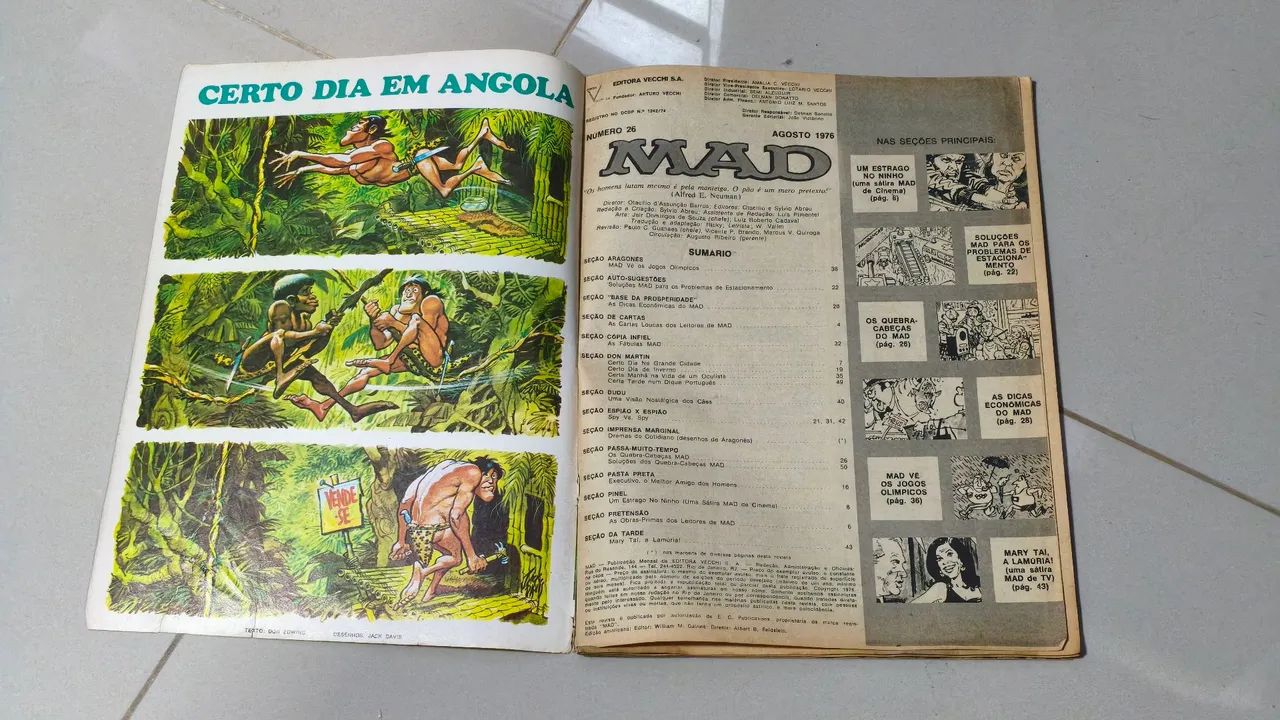 Revista Mad número 26 - Editora Vecchi - Foto 2