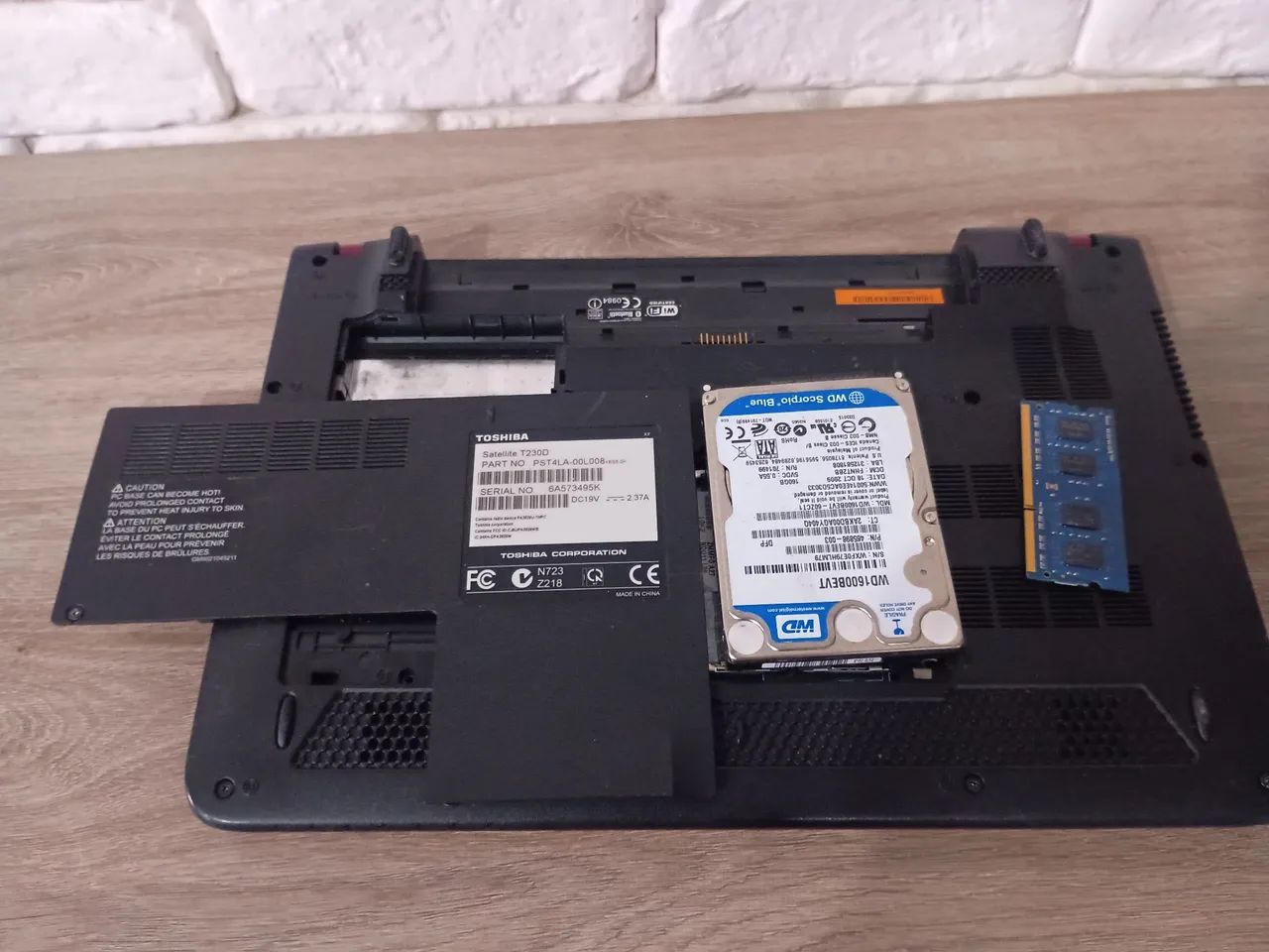 Notebook Toshiba para retirar peças  - Foto 5