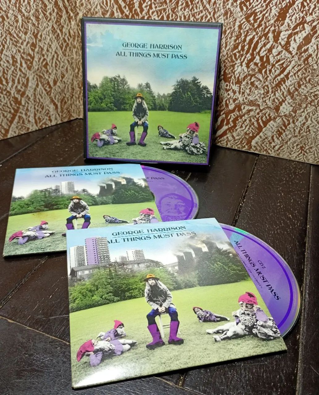 Boxset Cd GEORGE HARRISSON All Things Must Pass Duplo Importado  - Foto 3