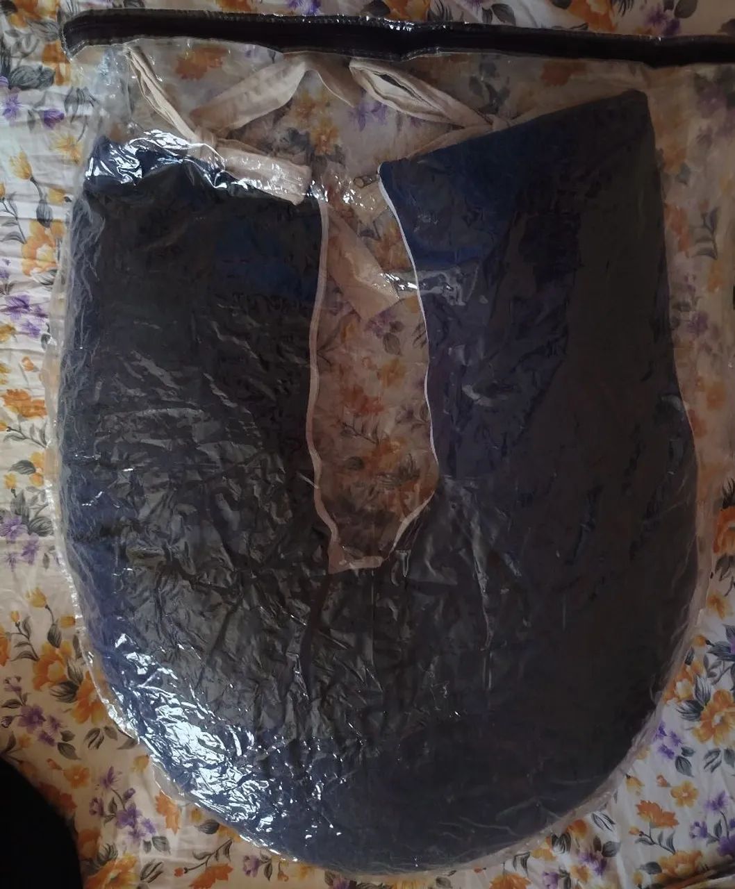Almofada Amamentação (Azul e bege) - Foto 2