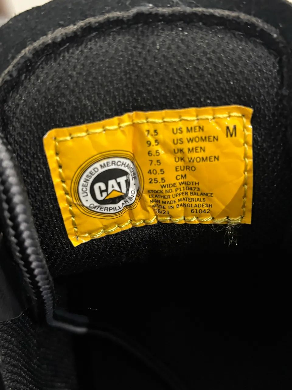 Bota Caterpillar Original 39 - Foto 5