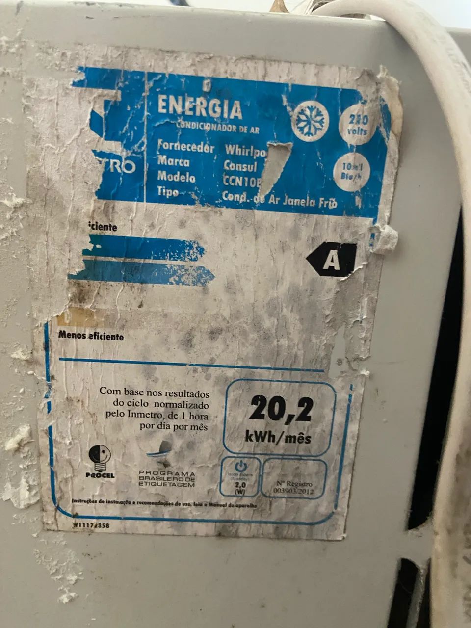 Ar Condicionado de janela cônsul acionameto com controle remoto - Foto 6