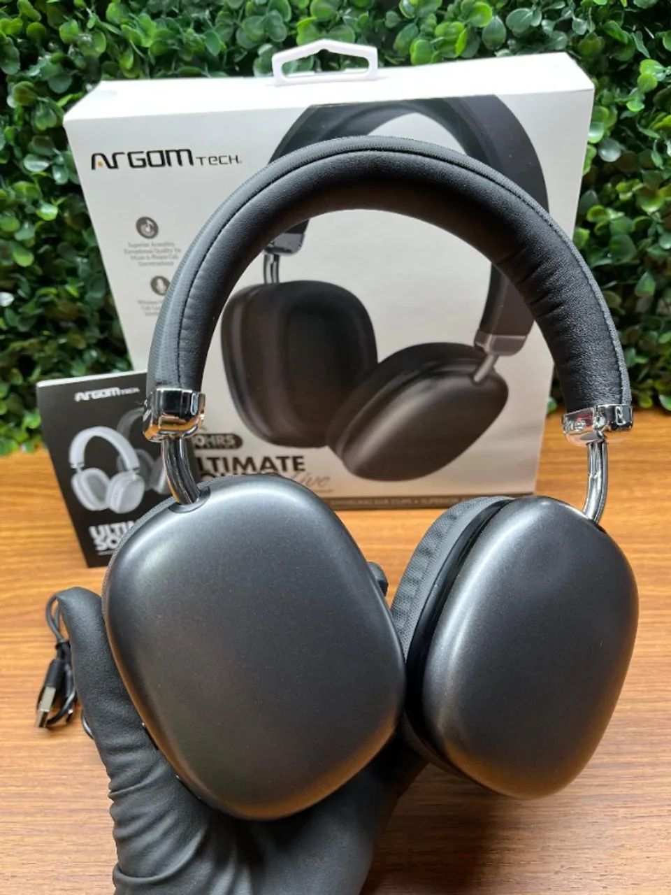 Fone bluethooth Headset Argon tech ultimate sound live - Foto 4