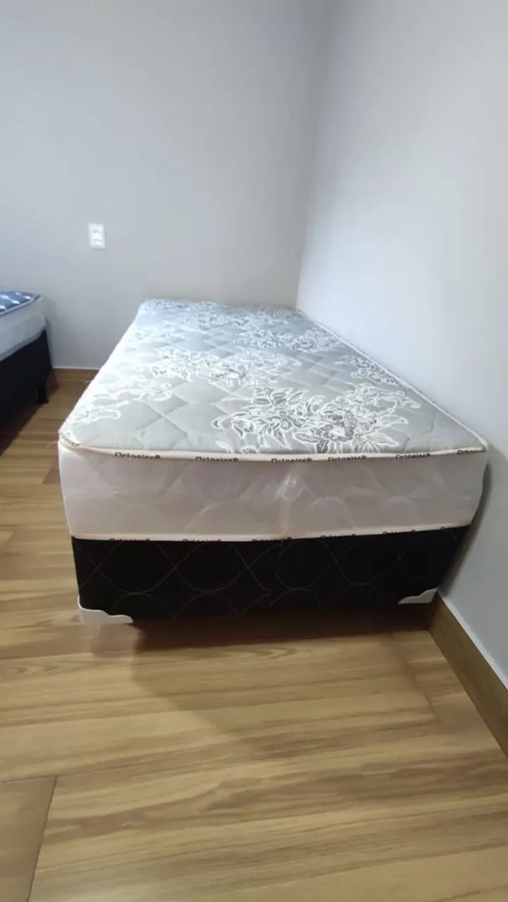 Cama solteiro com 10 cm de espuma selada 28 - Foto 2