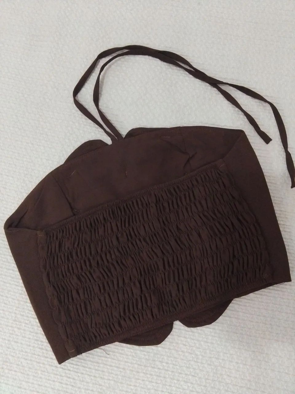 Cropped marrom  - Foto 2