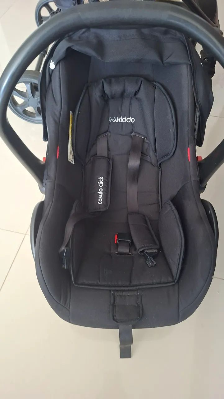 Bebê conforto Kiddo, com base para o carro - Foto 3