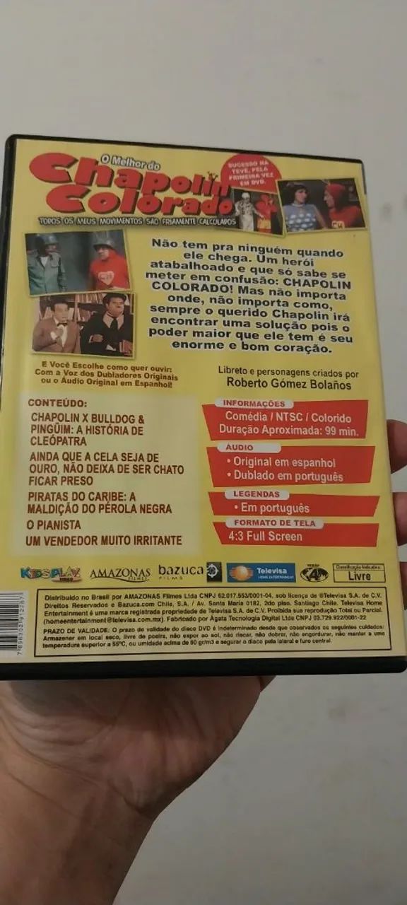 DVD Chapolin Colorado volume 6 - Foto 2