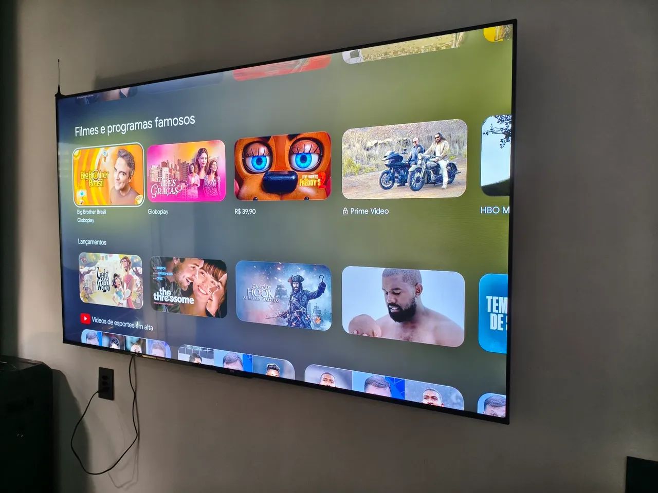 TV tcl 75 polegadas 4K  - Foto 2