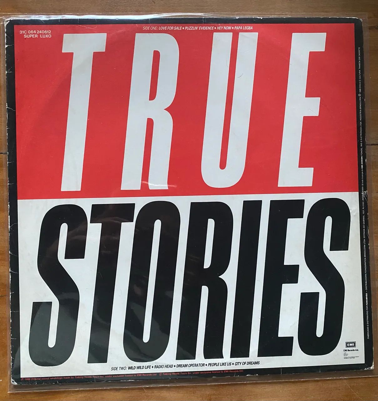 Disco de vinil (LP) Talking Heads - True Stories - Foto 2