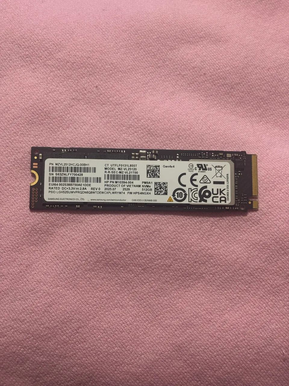 SSD NVME 512GB Samsung - Armazenamento - Jardim Primavera (Zona