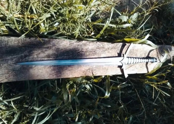 senhor dos anéis lâmina de morgul (IMPRESSÃO 3D PLÁSTICO ABS SEM CORTE)