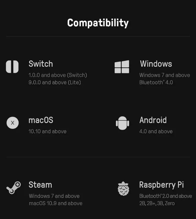 Controle 8bitDo Pro Bluetooth Windows Android Nintendo Switch MacOS Steam - Foto 2