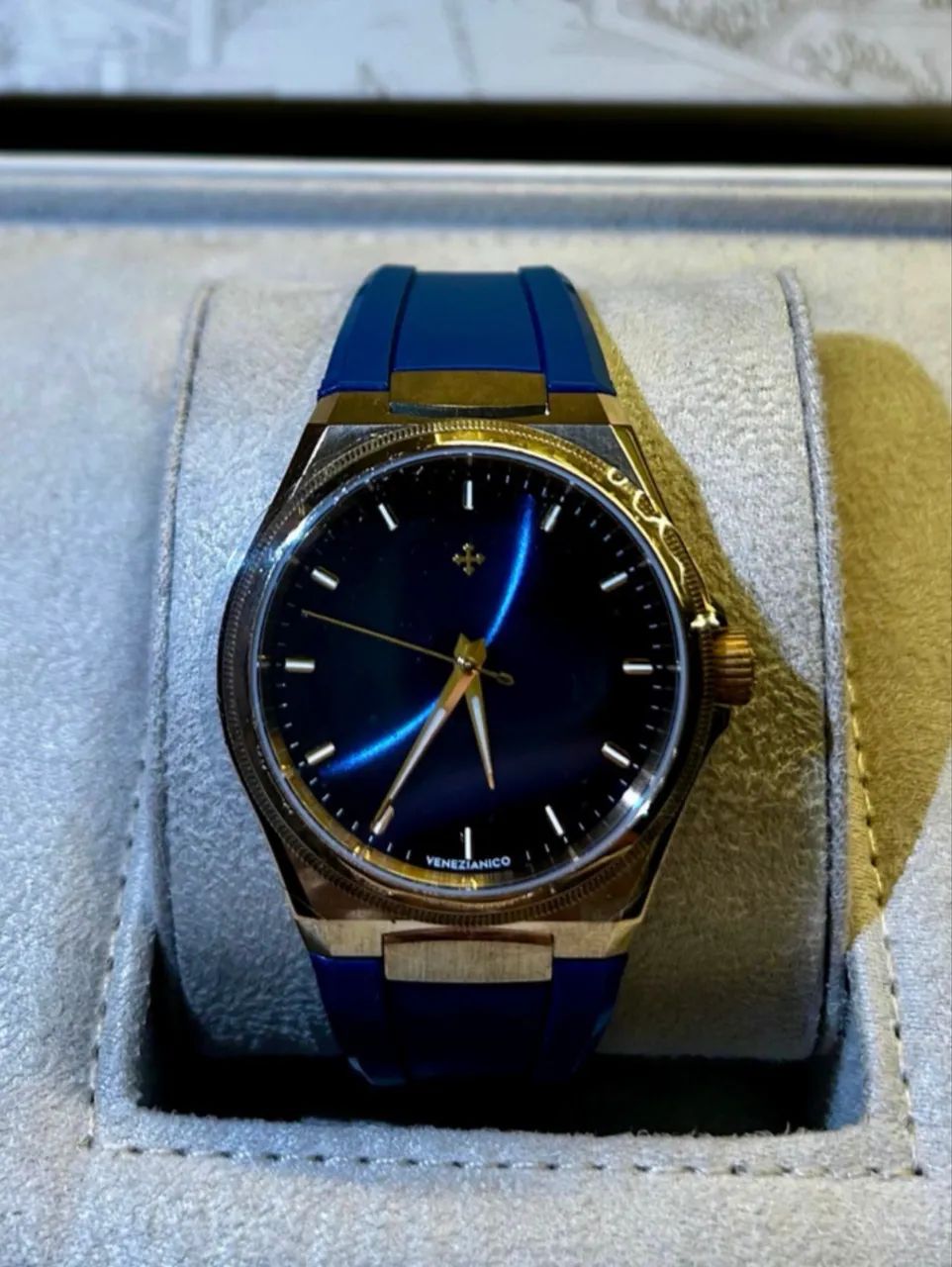 Relógio VENEZIANICO ARSENALE - Bronzo Azul (RELÓGIO AUTOMÁTICO) - Foto 2