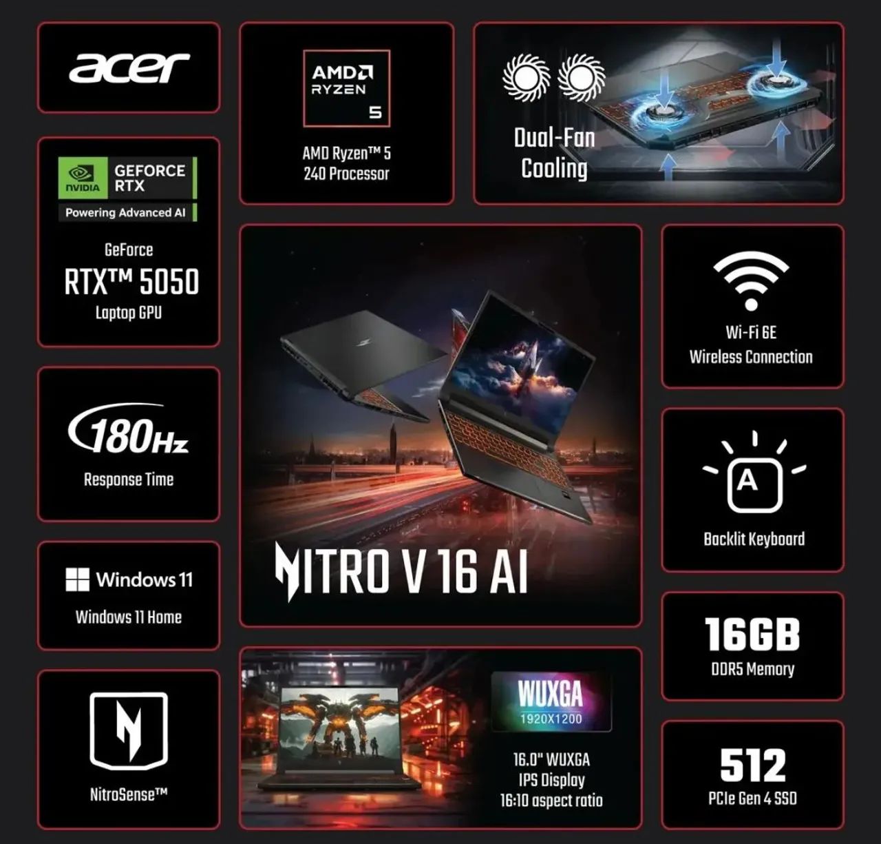 Notebook Gamer + 5050(8GB) - Foto 2