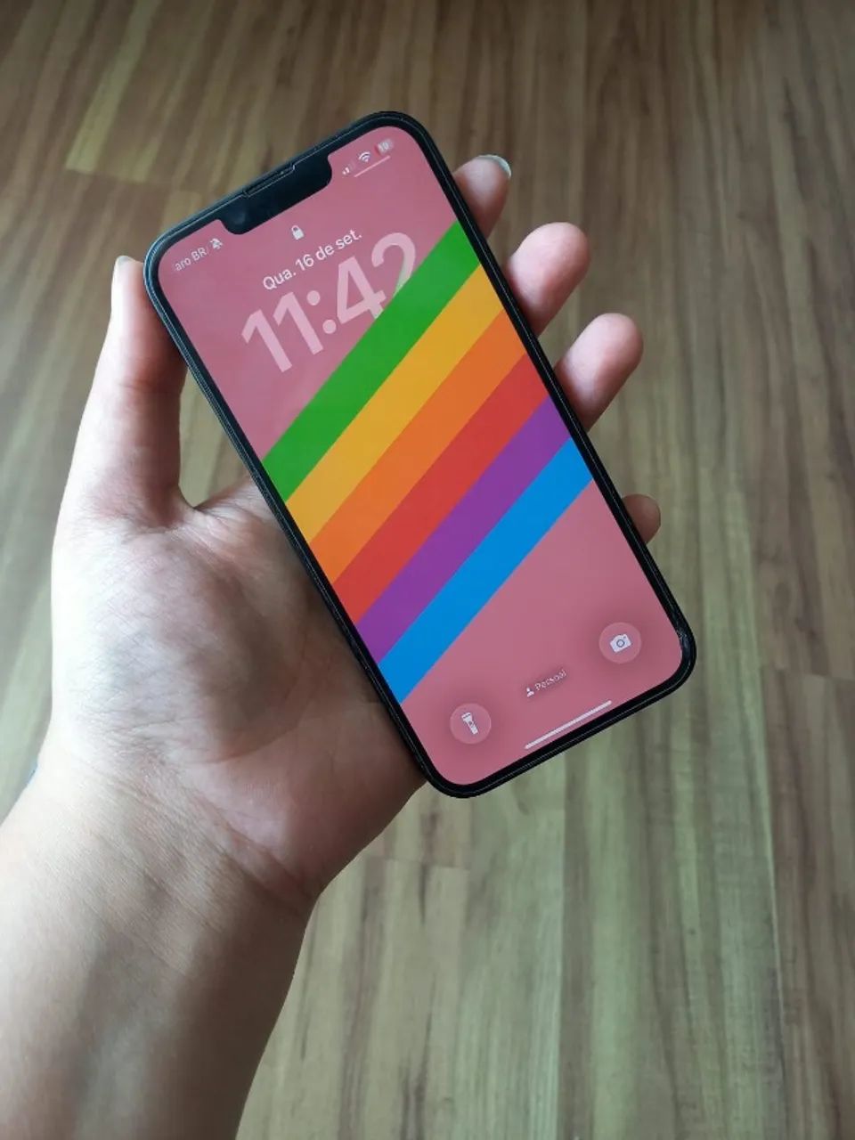 iPhone 16e preto 128GB - Foto 4