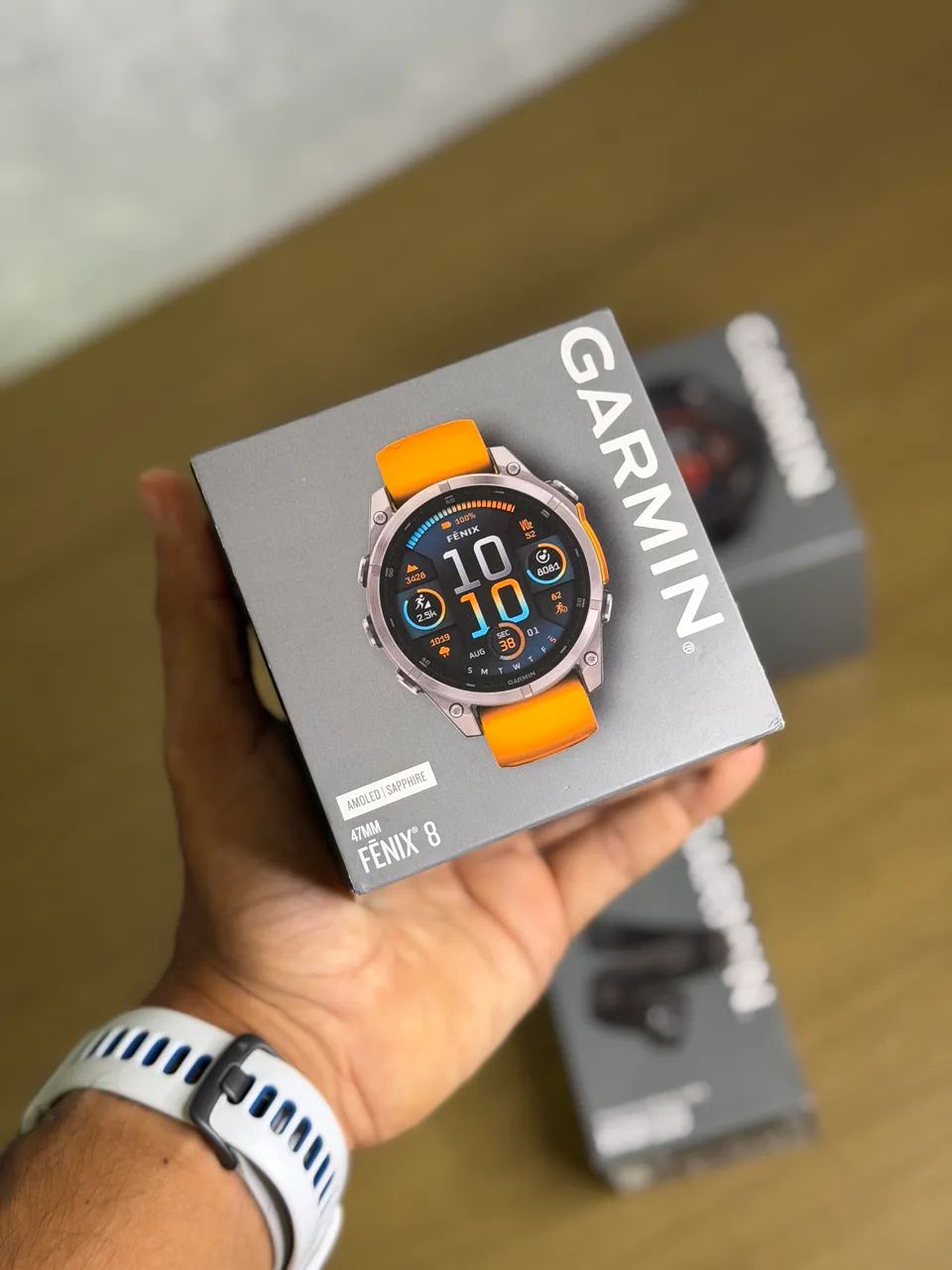 Garmin Fenix 8 Amoled Safira Lacrado - Foto 2
