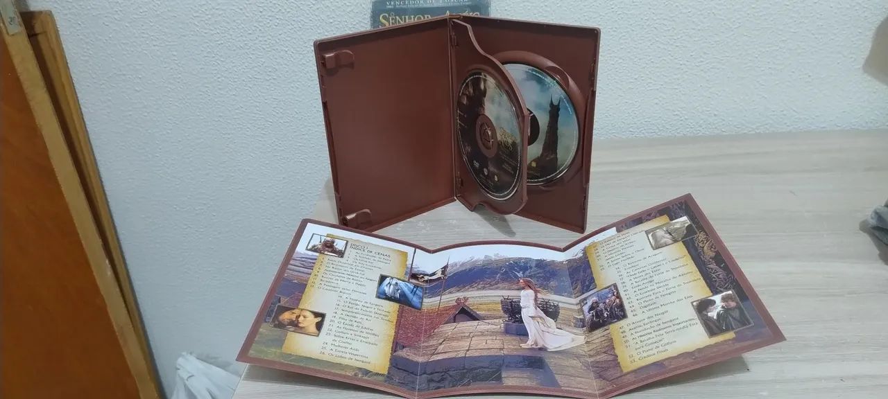 Box DVD Duplo - O Senhor dos Anéis - As duas torres - Foto 4