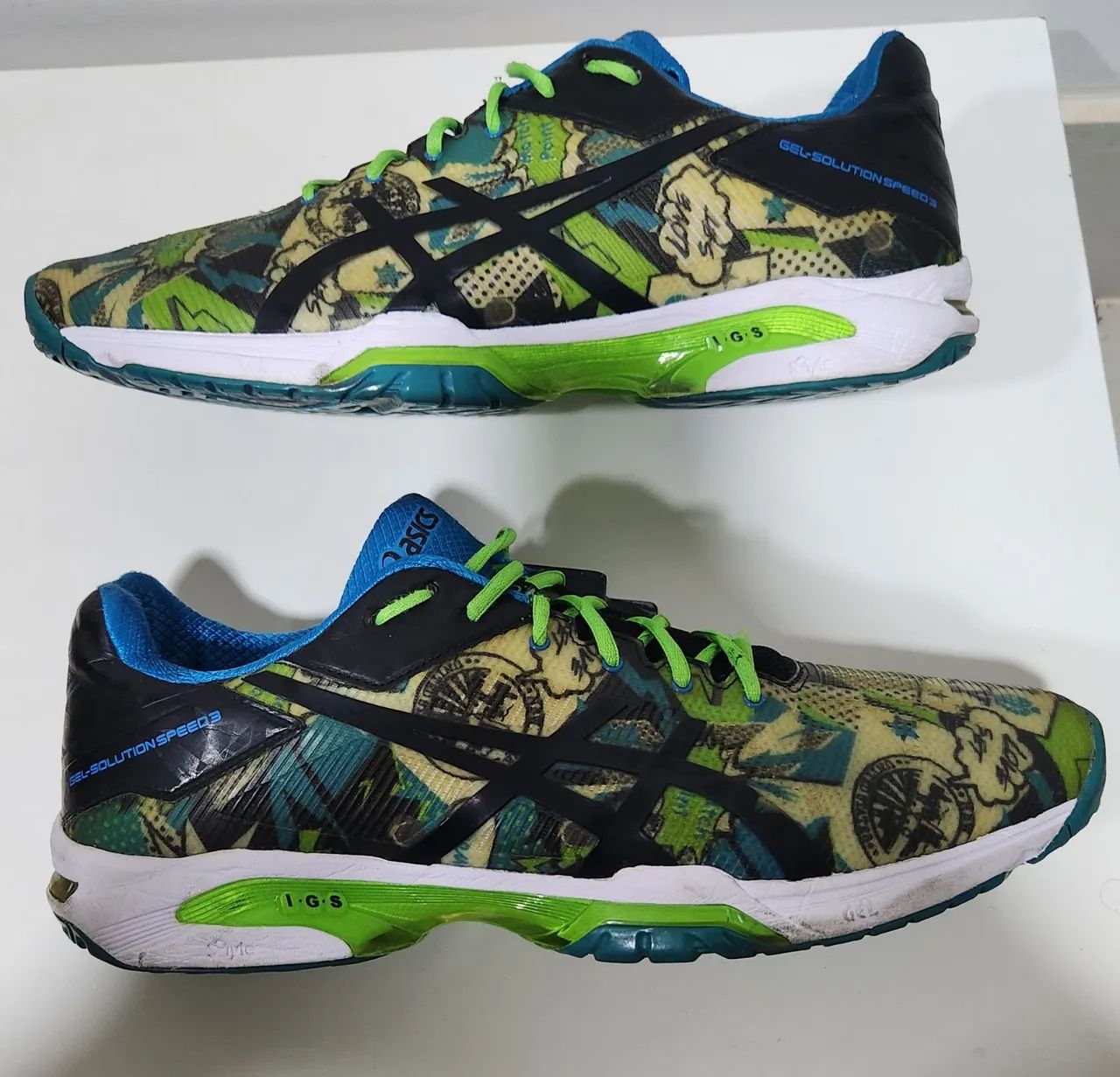 Tênis Asics Gel-Solution Speed 3 Edição Especial - Tamanho 44