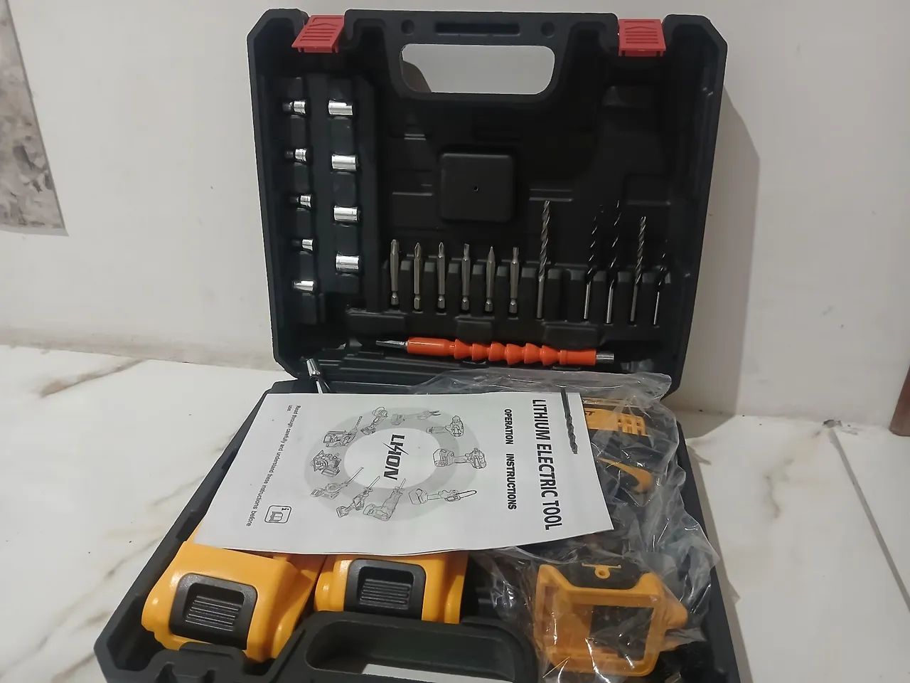 Kit Parafusadeira Indobest Com Acessórios e Maleta  - Foto 2