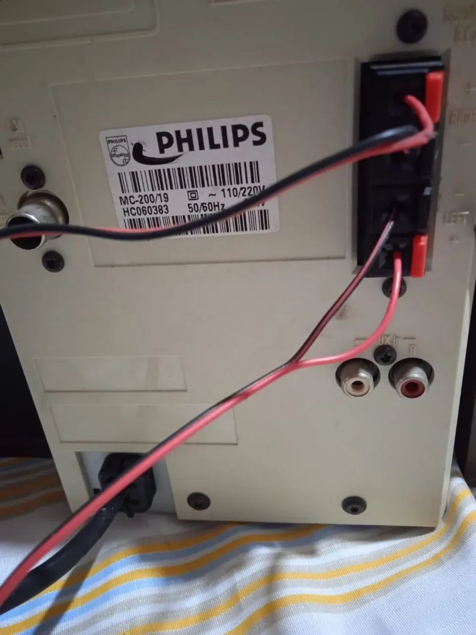 Minissysten Phillips MC 200 rádio cd - Foto 5