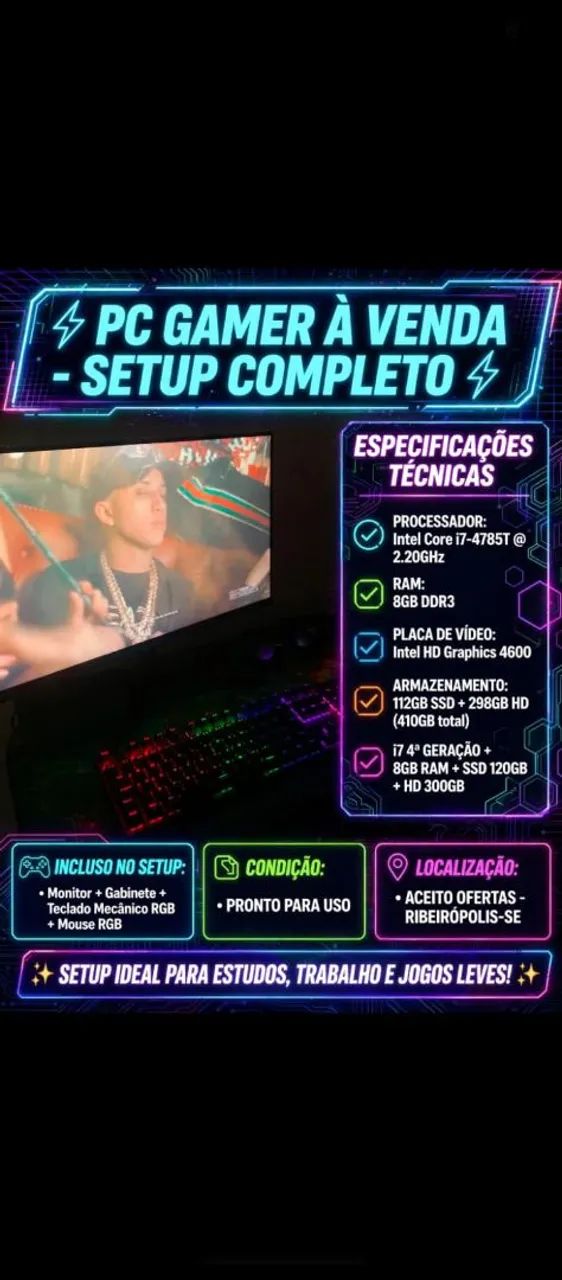 Pc gamer completo 