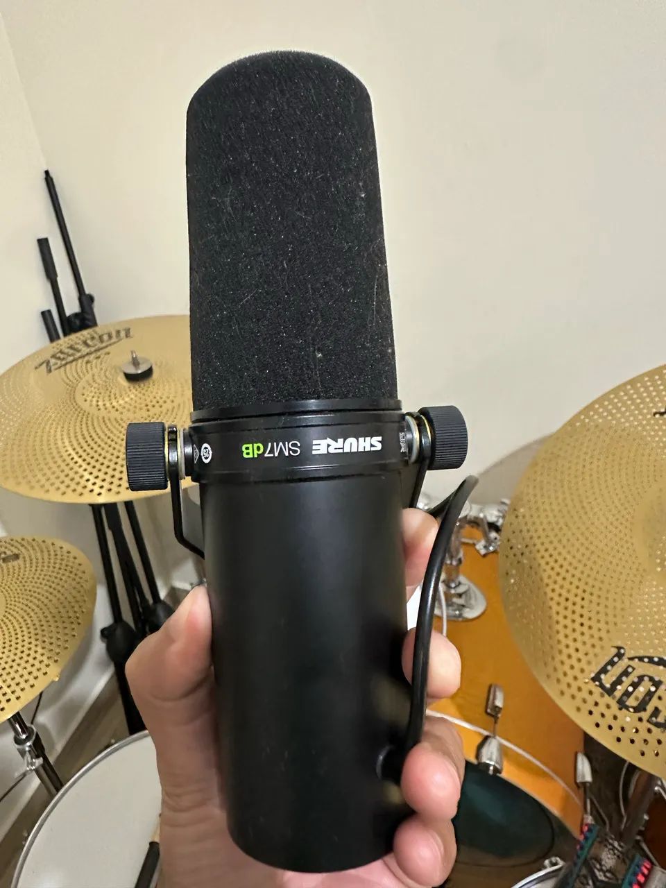 Shure sm7 db top de linha - Foto 5