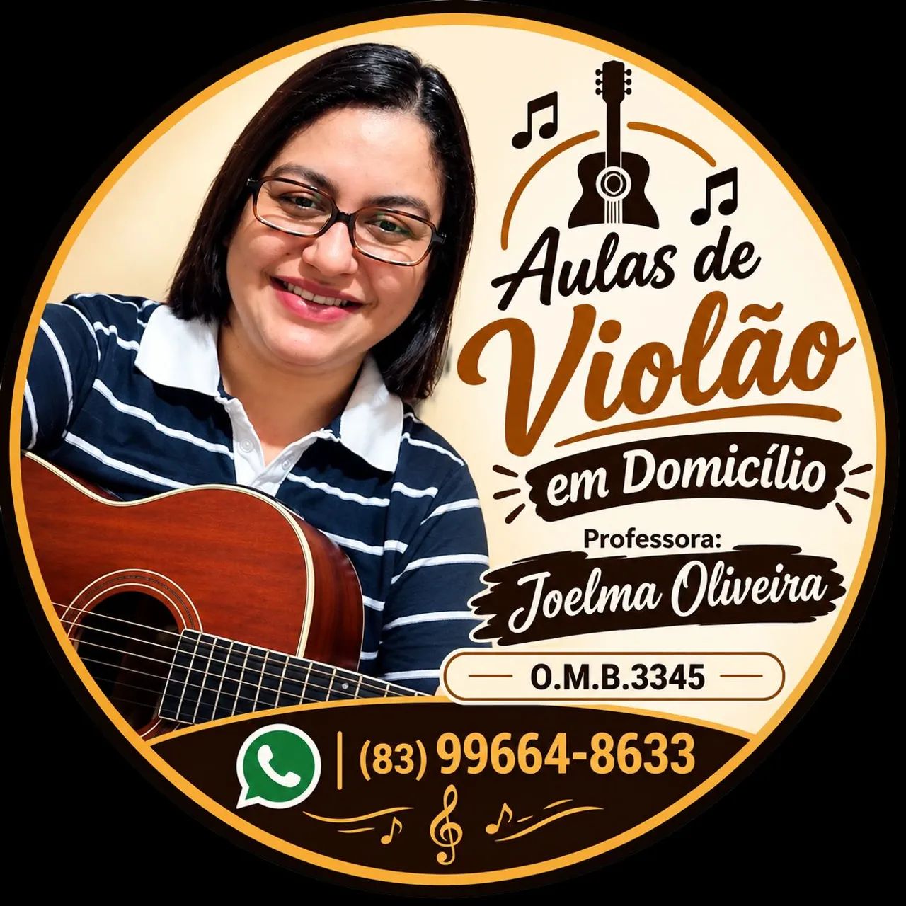 Aulas De Violão, Prof°Joelma Oliveira 