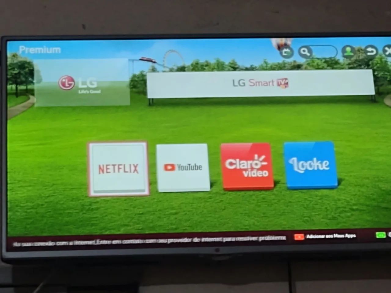 Tv Smart Lg 42 polegadas imagem perfeita sem detalhes . - Foto 4