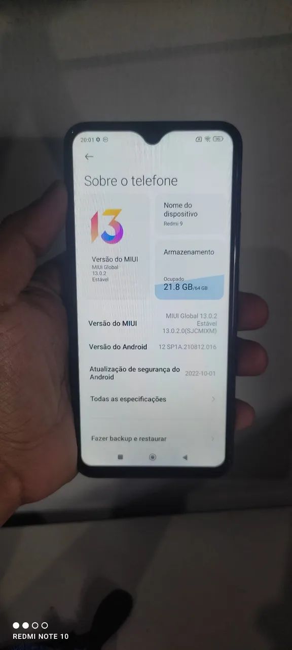 Celular Redmi  9 - Foto 2