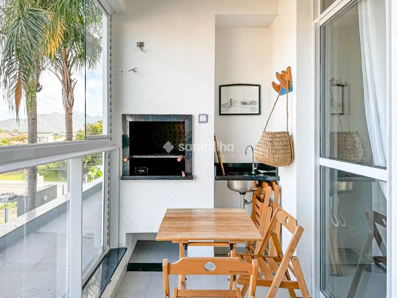 Apartamento com 2 dormitórios para alugar, 72m² - Campeche - Florianópolis/SC - Foto 5