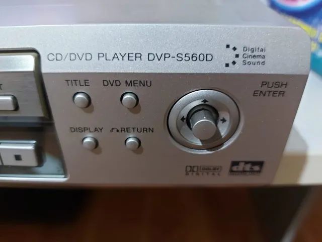 CD DVD Player Sony - Modelo DVP S560D - Foto 5