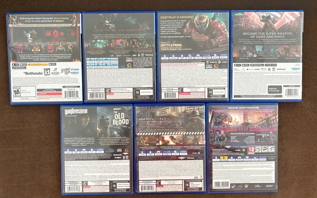 Doom e Wolfenstein para PS4 e PS5 a partir de R$ 100,00 cada - Foto 2