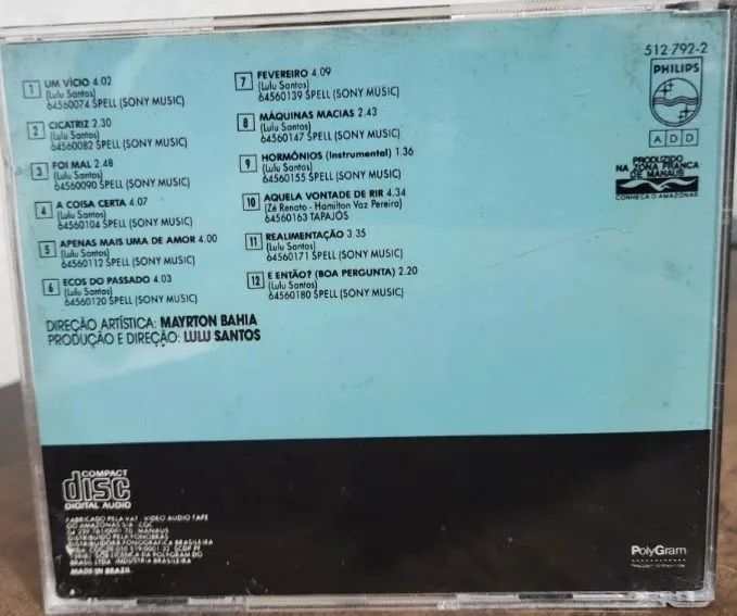 Cd Lulu Santos  / Mondo cane  / Raro - Foto 2