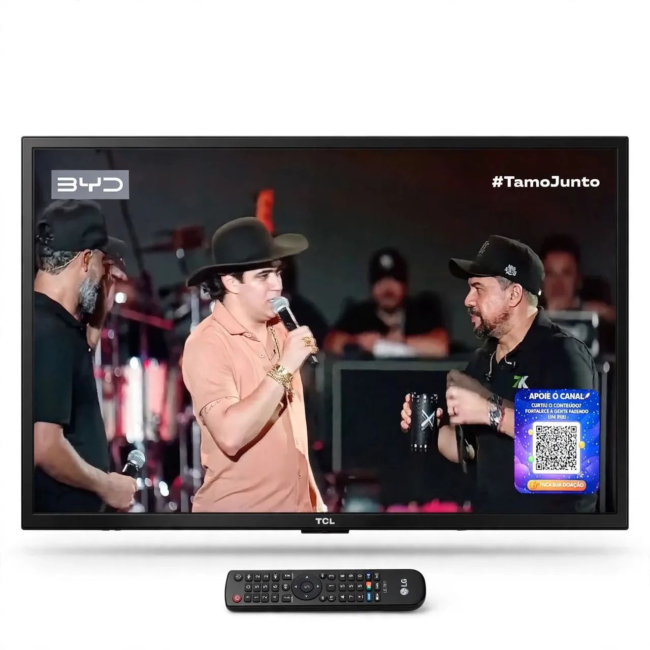 Tv Led TCL 32 Polegadas Smart + Controle+ Suporte  - Foto 2